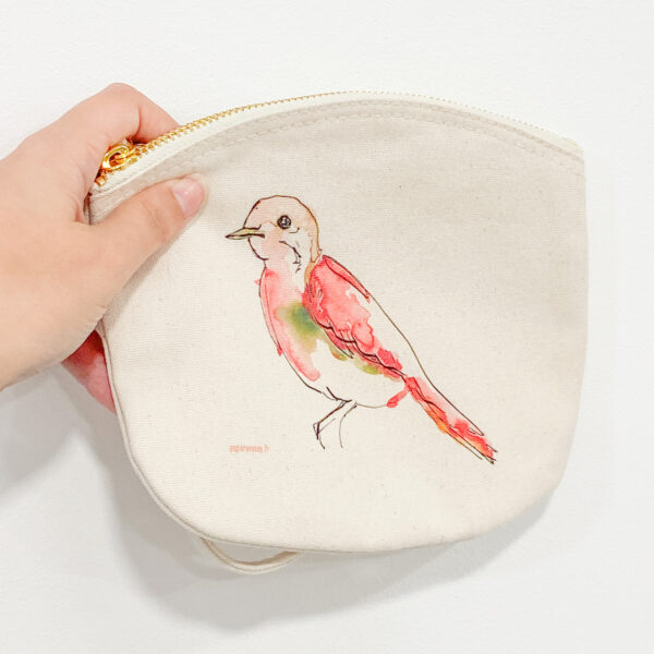 Trousse Oiseau rouge