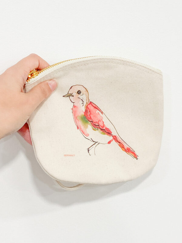 Trousse Oiseau rouge