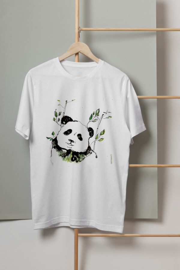 T-shirt panda bambou