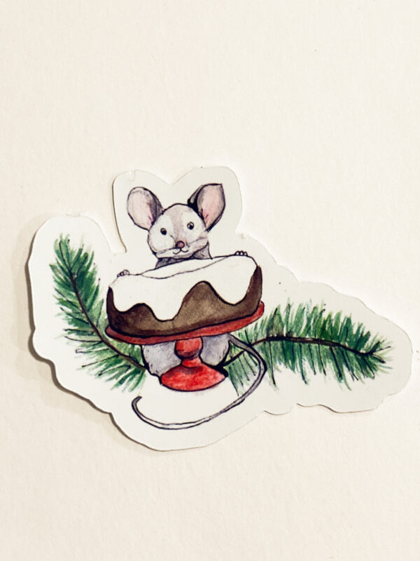 Stickers Souris de Noël